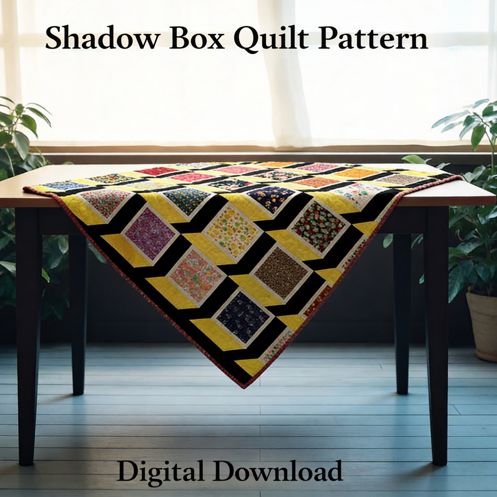 Shadow Box Quilt Pattern
