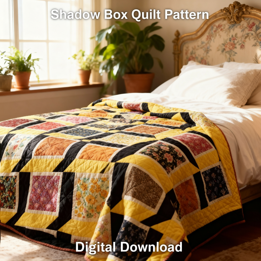 Shadow Box Quilt Pattern